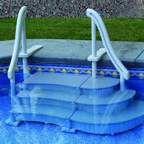 Best Confer Above Ground Swimming Pool Curve Step System Review Guide Simply Fun Pools
