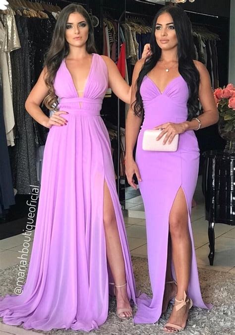 Vestidos Lavanda E Lil S Para Madrinhas De Casamento Madrinhas De