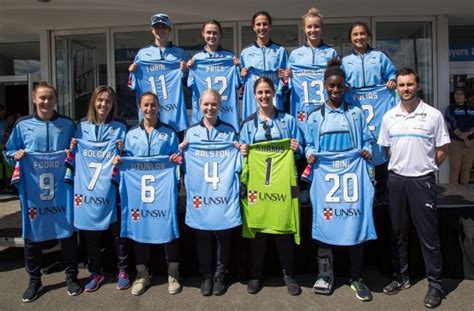 Sydney fc 2019/20 womens home jersey. UNSW extends partnership with Sydney FC | UNSW Newsroom