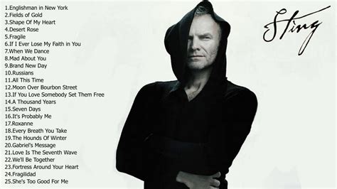Sting Greatest Hits Full Album Playlist Youtube