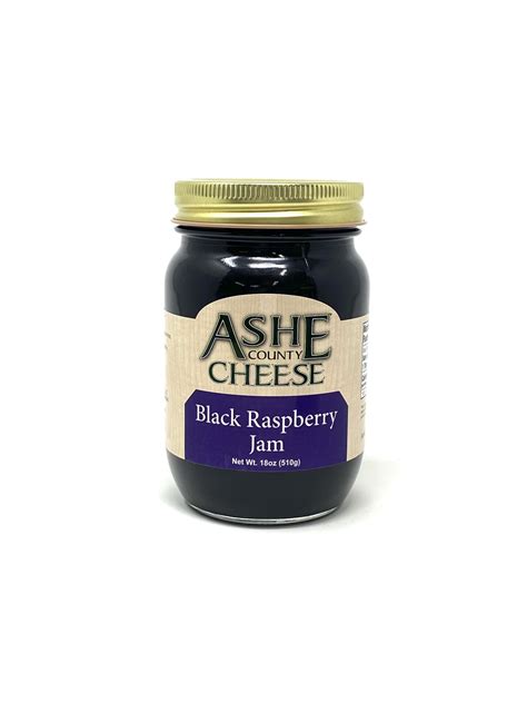 18 Oz Black Raspberry Jam Ashe County Cheese