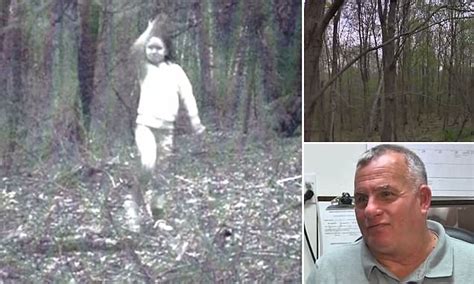 Creepy Photo Of Ghost Girl Caught On Trail Camera In Ny Daily Mail Online