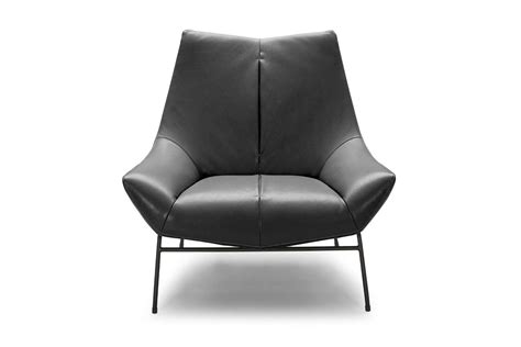 Minimal, modern, and elegantly designed. Divani Casa Colt Modern Grey Eco-Leather Accent Chair