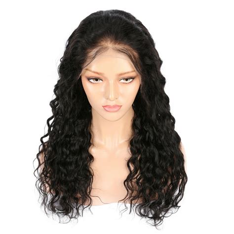 Virgin Hair Water Wave Lace Front Wig Prestige Beauty