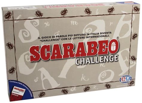 Editrice Giochi Eg Scarabeo Challenge Con Dizionario Toys