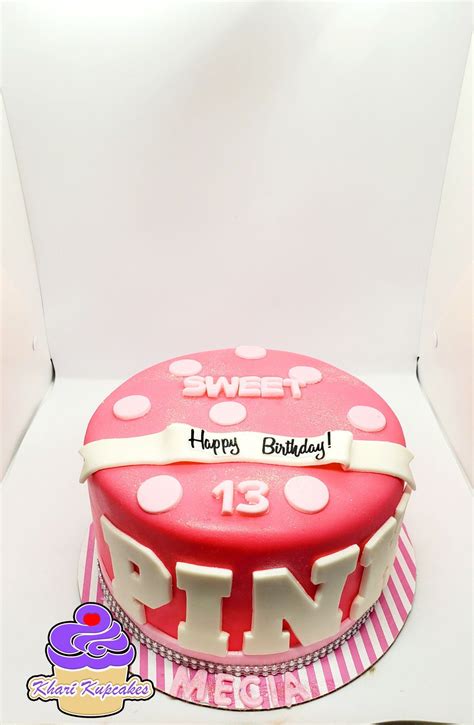 Victoria Secret Pink Birthday Cake Pink Birthday Cakes Cake Birthday Cake