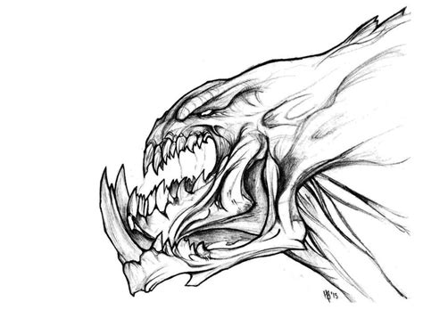 I started off my hydra with the basics. Hydra Dragon Drawing at GetDrawings | Free download