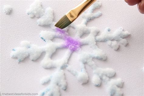 Salt Painting Process Watercolor Art For Kids The Best Ideas For Kids
