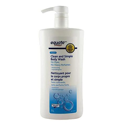 Equate Original Clean And Simple Body Wash Simply Natural Body Wash