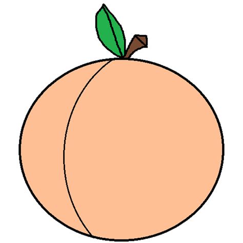 Best Peach Clip Art 16722