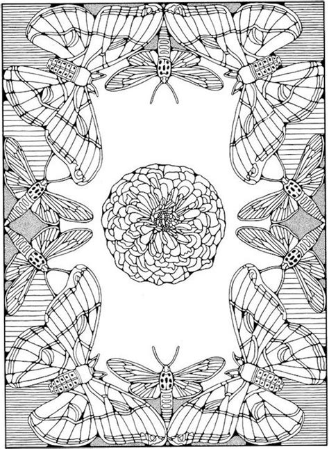 Now, butterfly is also an intriguing object to color for adults too, so here you go. Get This Advanced coloring pages of Butterfly for Adults - 89678