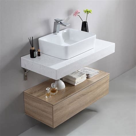 Floating Bathroom Vanities Contemporary Bathroom Sinks Floating Sink