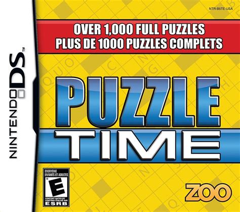 Buy The Game Puzzle Time For Nintendo Ds The Video Games Museum