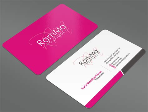 Modern Business Cards For A Clothing Boutique By Daryflex1