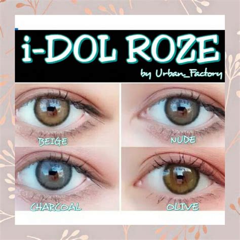 Jual Promo Softlens I Dol Roze Normal By Urban Factory Idol Roze