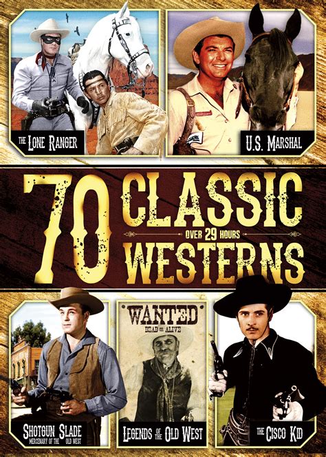 Best Buy 70 Classic Westerns 4 Discs Dvd