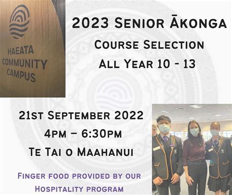 2023 Yr 10 13 Course Selections