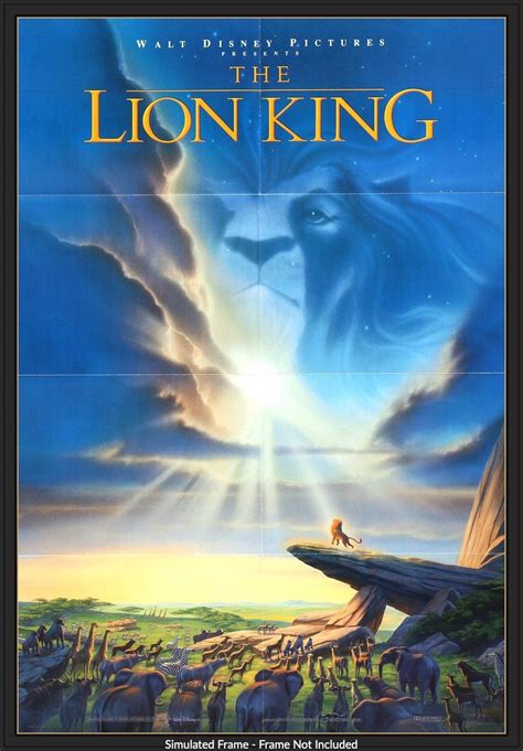 Lion King In Lion King Poster The Lion King Lion