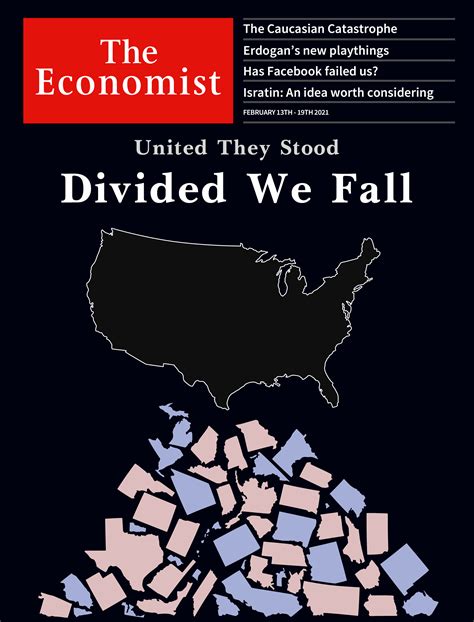 The economist is a global weekly magazine written for those who january 8, 2021december 4, 2020. Divided We Fall - An Economist Cover Page - Feb 13th 2021 ...