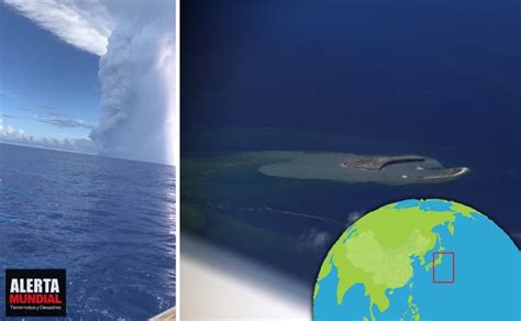 Enorme Erupción Volcánica Submarina Crea Una Nueva Isla Tropical De 1