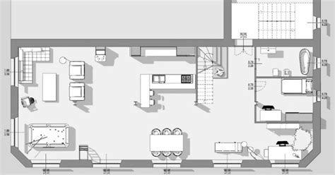 Loft-Architektur-Grundriss-Architektur-BIM-Sofware ...