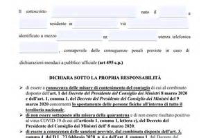 Nel nuovo modulo di autocertificazione, come in quello precedente, vanno riportati i propri dati personali nella prima nella nuova autocertificazione, tuttavia, non c'è nessun riferimento ad essi. La nuova autocertificazione Covid-19 da scaricare e compilare