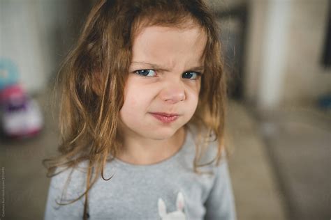 Young Girl Giving Silly Faces By Stocksy Contributor Courtney Rust Stocksy