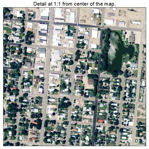 Aerial Photography Map Of Yuma Co Colorado