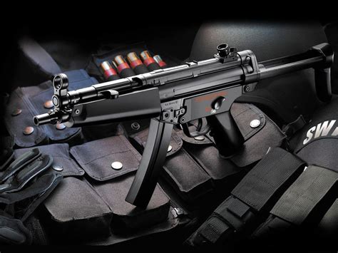 Guns Weapons Mp5 Swat Special Forces Wallpapers Hero
