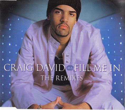 Craig David Fill Me In The Remixes 2000 Cd2 Cd Discogs