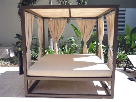 Outdoor daybed with retractable canopy. Outdoor Daybed with Canopy by Florida Patio | Florida ...