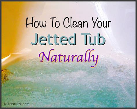 However, it's also wise to do a deep clean, including fresh hot tub water, every few months. How to Clean a Jetted Tub Naturally