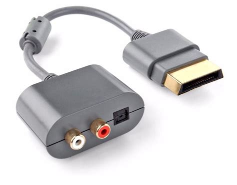 100 Unids 30 Cm Oro Cable Adaptador De Audio Para Xbox 360 Hdmi Av