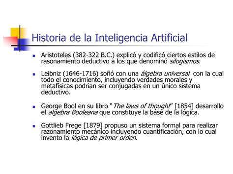PPT Historia De La Inteligencia Artificial PowerPoint Presentation