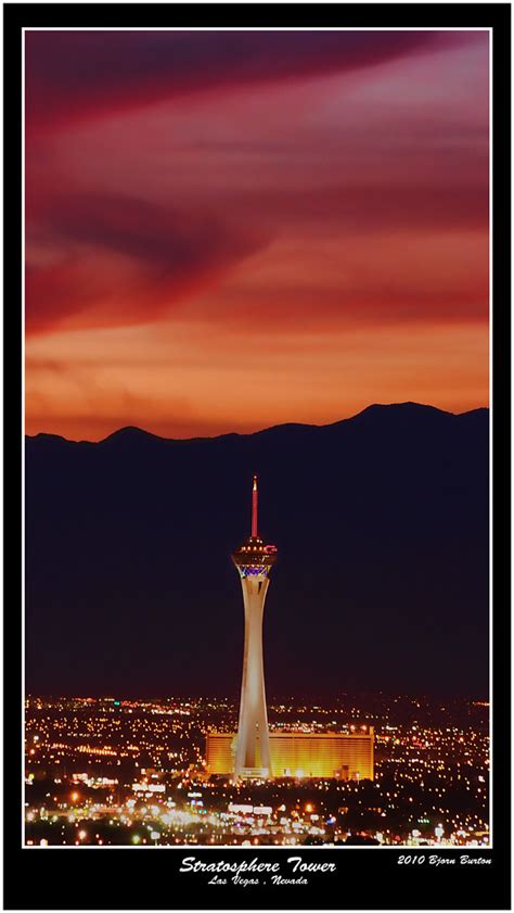 Stratosphere Tower Stratosphere Tower Las Vegas Nevada Björn Burton