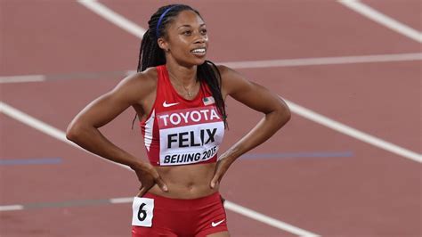 Us Track And Field Trials Allyson Felix Claims 400 Meter Spot With