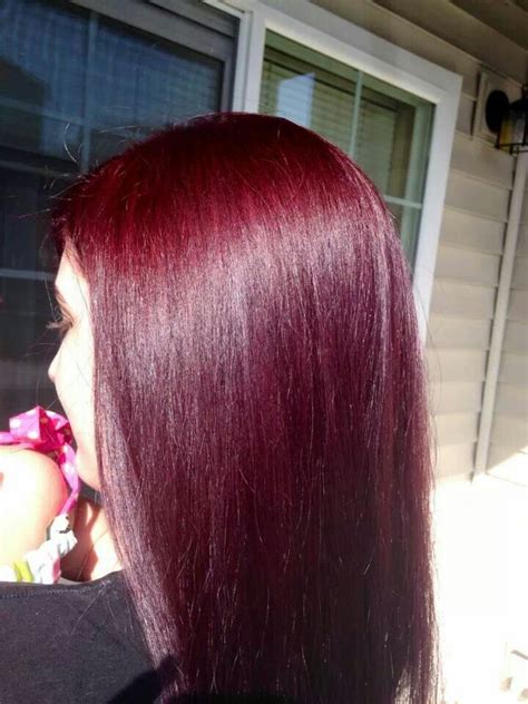 Dark cherry red hair | hairstyles | Pinterest | Cherry red hair, Red