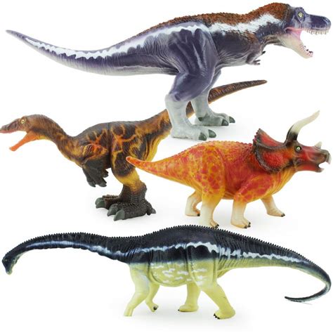 Buy Boley 4 Pack Jumbo Authentic Dinosaur Toys Gosnell Model
