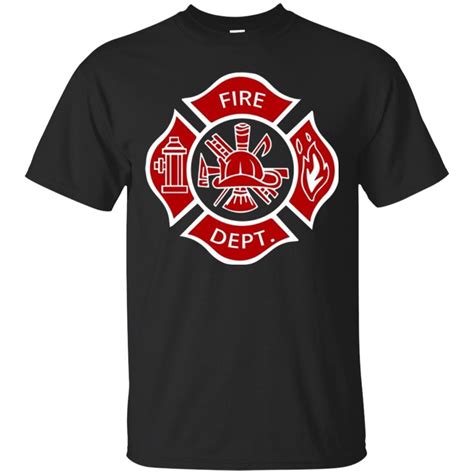Firefighter Fireman Fire Dept Rescue Uniform T Shirt Fashion T Shirt