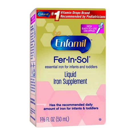 Fer In Sol Iron Supplement Drops 15mgml 50ml — Mountainside Medical