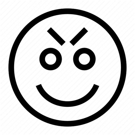Emoji Emoticon Face Mischievous People Smile Smiley Icon