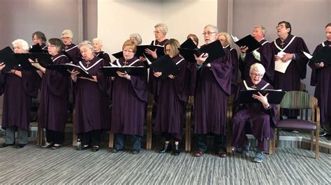 Whpc Choir Sings At Presbyterian Village Youtube