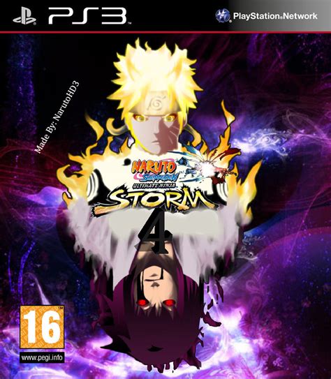 Naruto Shippuden Ultimate Ninja Storm 4 Cover Proj By Narutohd3 On