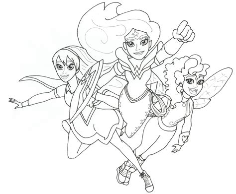 Www.cartonionline.com > coloring page > dc superhero girls coloring page >. Free printable coloring page for DC Super Hero Girls ...