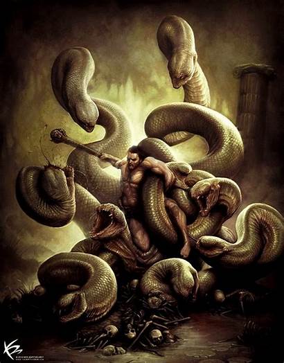 Greek Mythology Fantasy Medusa Dark Mythological Creatures