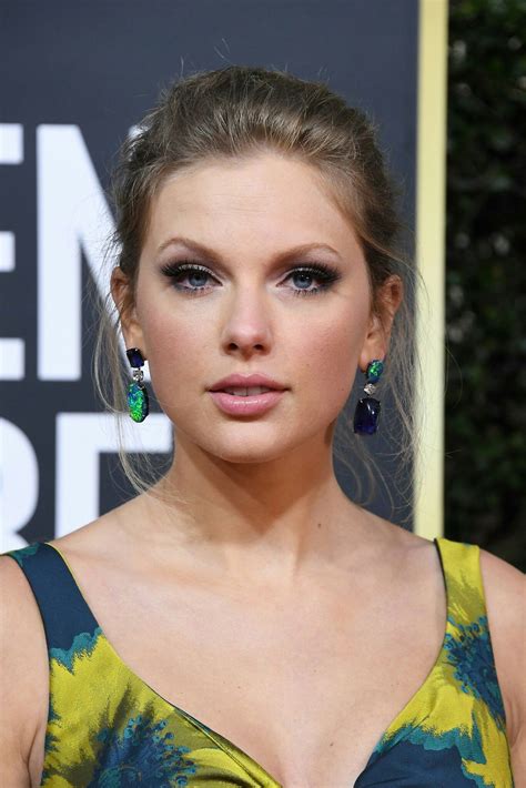 Taylor Swift Golden Globes Hermoso Rostro Mujeres Atletas Taylor Swift