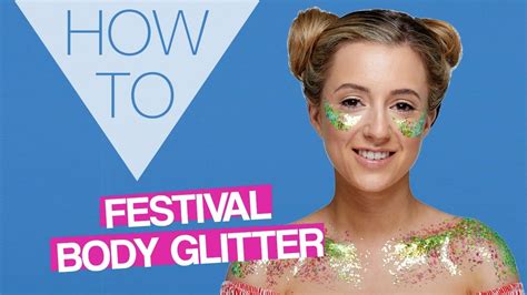 How To Festival Body Glitter Festival Makeup Superdrug Youtube