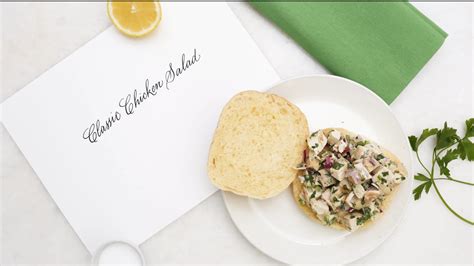 Video Chicken Salad With Fresh Parsley Martha Stewart