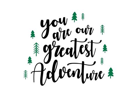 You Are Our Greatest Adventure Decal Woodland Nursery Wall Etsy