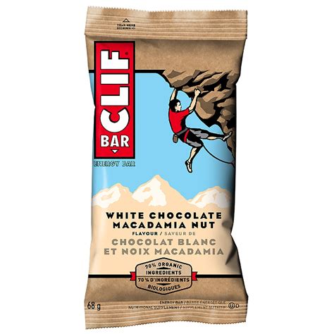 Clif Bar Energy Bars White Chocolate Macadamia Nut 68 G 12bx